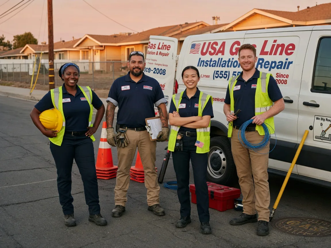 Gas Line Installation company in Mills, WY